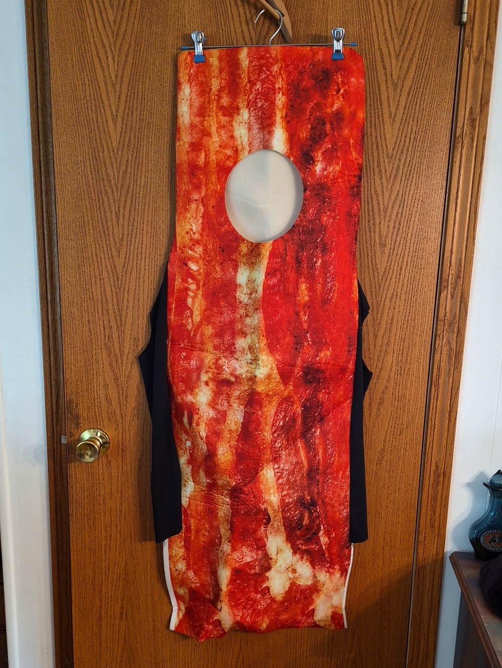 Youth or Adult "Bacon" Foam Lined Halloween Costume - One Sz (See Description)